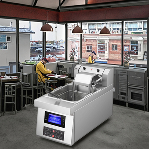 Good Quality Frying <b>Machine</b> Auto Lift Commercial Deep <b>Fryer</b> WIth - Product Image 1