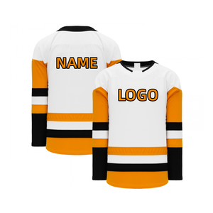 Jersey de Hockey sobre Hielo Sublimado con Logotipo Personalizado, Servicio OEM de Alta Calidad al por Mayor, Unisex, Antiarrugas, Transpirable, de Secado Rápido, de Poliéster - Product Image 6