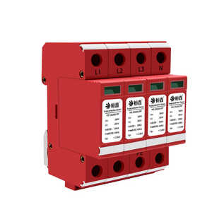 AC380V แหล่งจ่ายไฟโมดูลป้องกันไฟกระชากป้องกัน SPD 20KA สามเฟส/40KA/60KA/80KA POE - Product Image 3