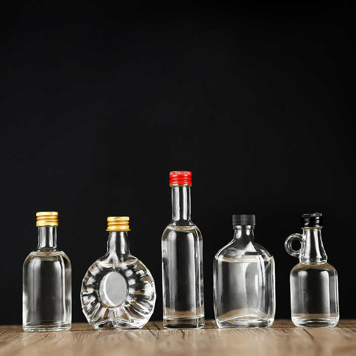 Bottigliette Liquore 50ml - Confezione Da 50 Con Imbuti Ed Etichette - In Plastica Per Liquidi - Foto 5