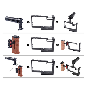 Cage de caméra améliorée M60 /M60 II en alliage d'aluminium pour caméra <span class=keywords><strong>Canon</strong></span> M60 /M60 II - Product Image 2
