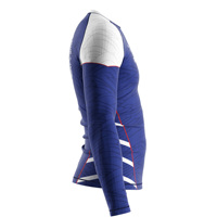 Rashguard à manches longues compressif, extensible dans 4 directions, anti-irritation, séchage rapide pour le rame, le pagaie et le canoë