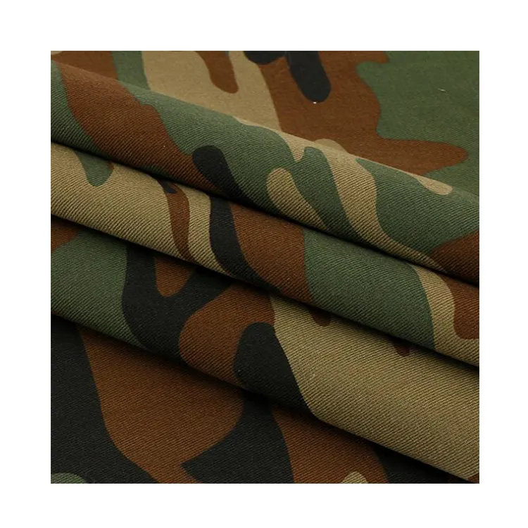 Digital snow camouflage fabric camouflage fabric military camouflage fabric sale
