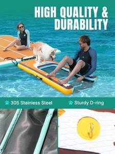 Rampa Inflable para Perros de Primera Calidad para <span class=keywords><strong>Piscina</strong></span> y Muelle, <span class=keywords><strong>Escaleras</strong></span> Inflables para Perros para Barco, <span class=keywords><strong>Escaleras</strong></span> para <span class=keywords><strong>Piscina</strong></span> para Perros - Product Image 6