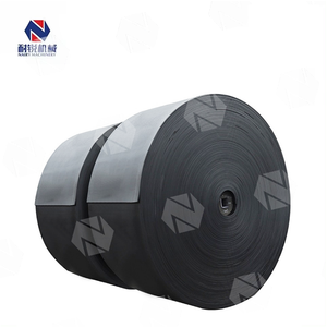Nastro trasportatore su misura in gomma a spina di pesce con bordo in pietra Chevron - Product Image 2
