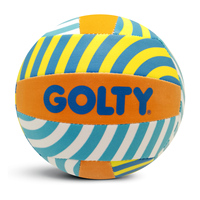 Ballon de volley-ball GOLTY GVM-1018, taille 5, poids 260-280 g et circonférence 650-670 mm, avec panneau en néoprène laminé.