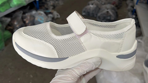 Nuove <span class=keywords><strong>scarpe</strong></span> singole Casual Cross Border per <span class=keywords><strong>donna</strong></span> <span class=keywords><strong>scarpe</strong></span> nuove da <span class=keywords><strong>donna</strong></span> <span class=keywords><strong>con</strong></span> tacco in pendenza in <span class=keywords><strong>Velcro</strong></span> Casual in Mesh per grandi sport <span class=keywords><strong>scarpe</strong></span> da <span class=keywords><strong>donna</strong></span> - Product Image 5