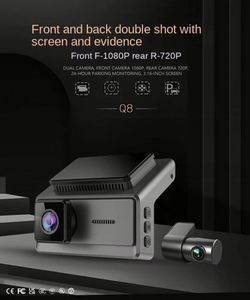 Phổ 2025 Mới Đầy Đủ HD 1080P + 720P IPS Màn Hình Kép Máy Ảnh Dash Cam Với Wifi Và 24H Bãi Đậu Xe Giám Sát - Product Image 6