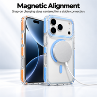 Coques de téléphone transparentes antidérapantes C0553 avec protection d'appareil photo et design cristallin pour iPhone 17 Air 16 15 14 13 12 11 18 Pro Max