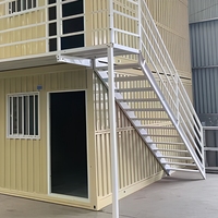 Maison conteneur modulaire préfabriquée pliable en X pour habitation, utilisation en projet, robuste et durable
