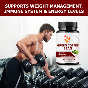 Cápsulas de Café Verde Puro de Fábrica, Suplemento para Adelgazar, Aumenta los Niveles de Energía, Refuerza la Inmunidad - Product Image 6