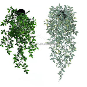 <span class=keywords><strong>Planta</strong></span> Artificial Colgante de 39.4'' con Vegetación, Arbusto Artificial Colgante de Eucalipto, Arbustos Artificiales para Uso en Interiores y Exteriores - Product Image 3