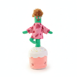 Cactus Dansant HLC pour Halloween et Noël, Jouet Interactif Parlant et Chantant avec Lumières LED, Enregistreur Vocal et Chansons Anglaises - Product Image 4