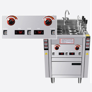 Máquina Automática para Hervir Fideos y Cocinar Pasta para Restaurantes, Hervidor de Dumplings, Máquina para Cocinar Fideos de 2/4 Orificios - Product Image 3