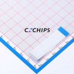 HC-FFC05-24P-50-B-02 FFC Cable (Flexible Flat Cable) P=0.5mm Connector 24P 0.5mm 0.3mm Reverse - Product Image 2