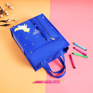 Wholesale Custom PLAYMAX Digital Printing Pencil Case Student Handbag <b>A4</b> Flap Storage Multi-functional Pen Bag Simple <b>File</b> - Product Image 4