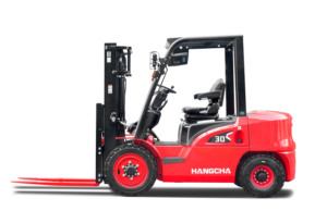 חם montacargas cpcd35 3.5 טון דיזל יפן מנוע מלגזה עם מיכל תורן - Product Image 4