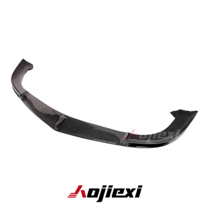 Labio de parachoques delantero de fibra de carbono estilo V para Merceder <span class=keywords><strong>Benz</strong></span> W218 <span class=keywords><strong>CLS</strong></span> clase <span class=keywords><strong>AMG</strong></span> CLS63 2011-2014 Kit de alerón divisor delantero - Product Image 3