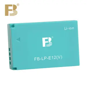 Batteria FB LP-E12(V) 7.2V 850mAh lp-e12 adatta per fotocamera digitale SX70 EOS 100D EOS M50 Mark II M50 M10 M2 M