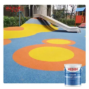 Vernice colorata resistente all'usura rivestimento stradale ad alto attrito pavimentazione colorata sportiva