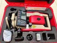 Estación Total Profesional de Doble Eje Kolida KTS-442UT de Alta Precisión IP66 con Aumento de 30x, Alcance de 5km, Prisma y Pantalla LCD, Ideal para Topografía