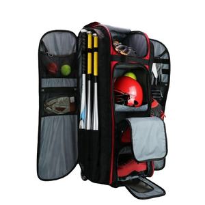 2021 KOP sport su ordinazione impermeabile a grandezza naturale campionato a ruote attrezzature da Baseball borsa per i giocatori - Product Image 1