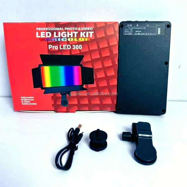 New style RGB U300 LED light panel light photography studio video led panel light portable LED live makeup