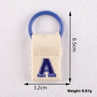 Nouvelle Corée du Sud Macaron Couleur 26 Initiales Porte-clés Bagages Pendentif DIY Nom Alphabet Anglais Catégorie de Produits Autres Longes