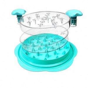 เครื่องมือฉีกเนื้อสำหรับของขวัญส่งเสริมการขาย - แปรงส้อมฉีกไก่ปลอดสาร BPA แข็งแรง ทนทานต่อการใช้งาน ดีไซน์สร้างสรรค์ พิมพ์ลายซิลค์สกรีน - Product Image 3