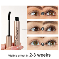 Mascara OTVENA noir mat, waterproof, volumisant, 4D, fibres de soie