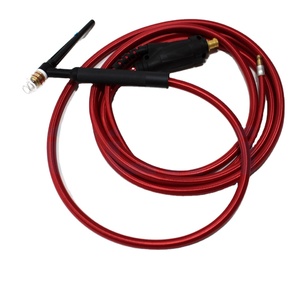 WP9FV Tig <span class=keywords><strong>Gas</strong></span> Argon torcia <span class=keywords><strong>per</strong></span> saldatura Tig macchina con Kit ugello di vetro - Product Image 1