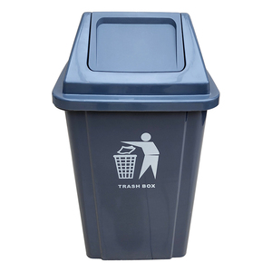 Bidone della <span class=keywords><strong>spazzatura</strong></span> per bagno verticale sottile <span class=keywords><strong>salvaspazio</strong></span> con rivestimento antimicrobico e Design del vano nascosto - Product Image 4