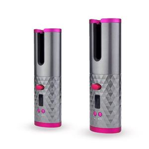 Mini Portable Automatic Curling <b>Iron</b> Wireless Rechargeable Smart Auto Hair Curler Anti-Scald Design for Outdoor Trip - Product Image 3