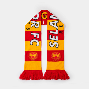 Écharpe de football <span class=keywords><strong>Scarpa</strong></span> Da Calcio vente en gros à la mode en Chine Club de football à la mode Slogan Club Supporter Écharpe de fan de football - Product Image 3