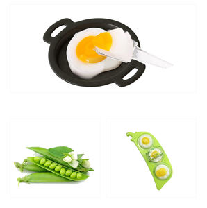 हॉट सेल डच अंडे की पुडिंग मीठी मटर के आकार की हलाल पुडिंग जेली कैंडी पॉपिंग कैंडी के साथ - Product Image 3