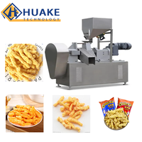Ligne de production entièrement automatique d'extrusion de snacks en forme de spirale de maïs Cheetos Kurkure