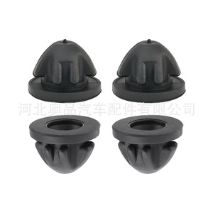 Car <b>Engine</b> <b>Hood</b> Rubber Blocks For Bmw 11127614138 Black Replace Repair Parts - Product Image 1
