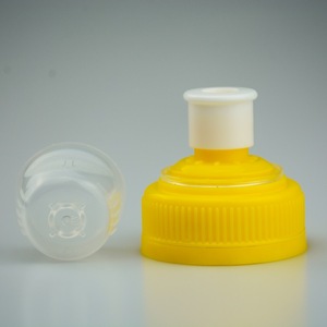 Tapa de rosca abatible de PP a prueba de fugas para botellas de agua reutilizables, tapa de botella abatible apta para alimentos - Product Image 2