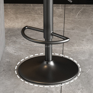 Silla de <span class=keywords><strong>Bar</strong></span> Giratoria con Respaldo Anular SYT, para <span class=keywords><strong>Bar</strong></span> de Cócteles, con Respaldo de 23 cm, para Salón de <span class=keywords><strong>Piano</strong></span> - Product Image 4