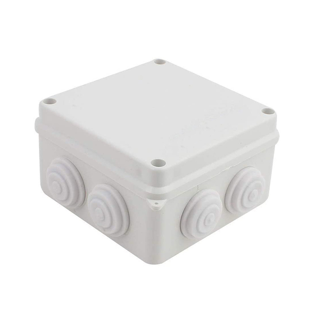 Small Ip65 Water Resistant Terminal Junction Boxes with Connectors Cable Glands