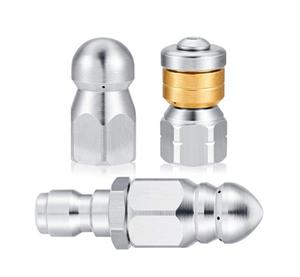 Byco 304 thép không gỉ nhanh chóng phát hành áp lực cao <span class=keywords><strong>Hydro</strong></span> tự ROTARY cống jetter vòi phun để làm sạch - Product Image 2