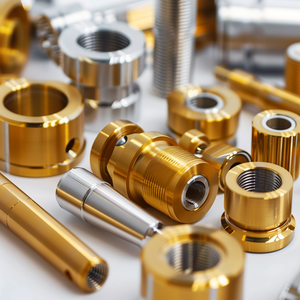 Custom CNC Machining Services for Steel Brass Stainless Plastic Aluminum Nylon PEEK Materials Milling Turning - Product Image 1