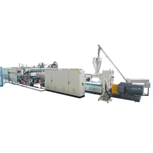 Línea de producción de tablero de Pp, máquina de fabricación de placas de plástico hueco