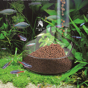 ZOOBAM Atacado Acrílico Transparente Fish Tank Alimentação Tubo Aquário Alimentador De Camarão com Ventosas Anel Alimentador De Peixe - Product Image 4