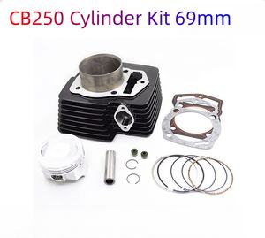 Chemise de cylindre en alliage d'aluminium argenté ErTai pour moteur Zongshen 250cc 4 temps, pièces de rechange/amélioration pour VTT tout-terrain - Product Image 2