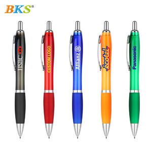 BKS en çok satan hediye ucuz plastik promosyon tükenmez kalem toptan tükenmez kalemler ile özel logo baskı - Product Image 3