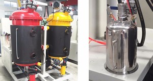 Máquina portátil de inyección de espuma Pu, dos componentes, alta presión - Product Image 2