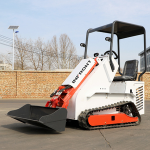 Chine Marque 400 S/T Nouveau Mini Skid Steer Loader 3800KG 1000KG Skid Steer Loader Avec Chenille Track À Vendre Pas Cher - Product Image 3