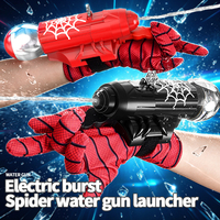Pistolet à eau électrique Spider Web, jouet à tir automatique continu, lanceur d'eau au poignet avec une portée de 5 m