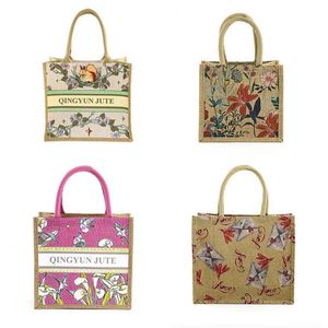 Bolsas de Yute de Lino Natural con Impresión de Logotipo Personalizado, Tamaño Personalizado, Venta al por Mayor para Bordado, Manualidades y Arte - Product Image 4